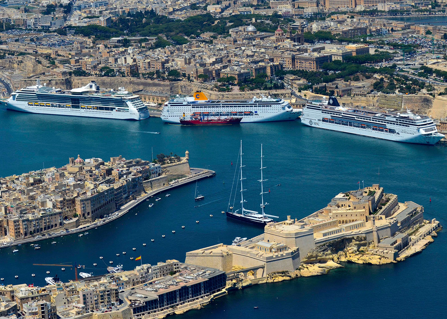 Valletta Cruise Port named as Top-Rated Mediterranean Cruise Destination