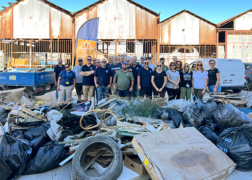 Valletta Cruise Port organises coastal cleanup