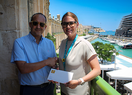 Valletta Cruise Port Supports Hospice Malta