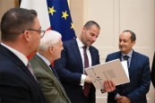 Valletta Cruise Port Presents Landmark Retrospective Publication to Prime Minister Robert Abela